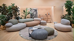MOROSO：Pebble Rubble鹅卵石沙发椅