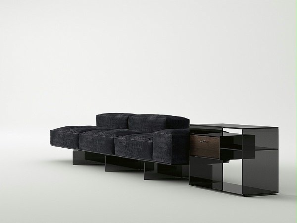 Soft Glass sofa